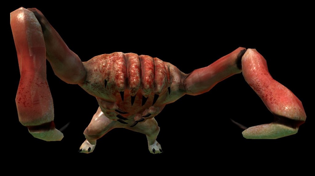 Headcrab (Half Life) Textured+Rigged+Animated preview image 2